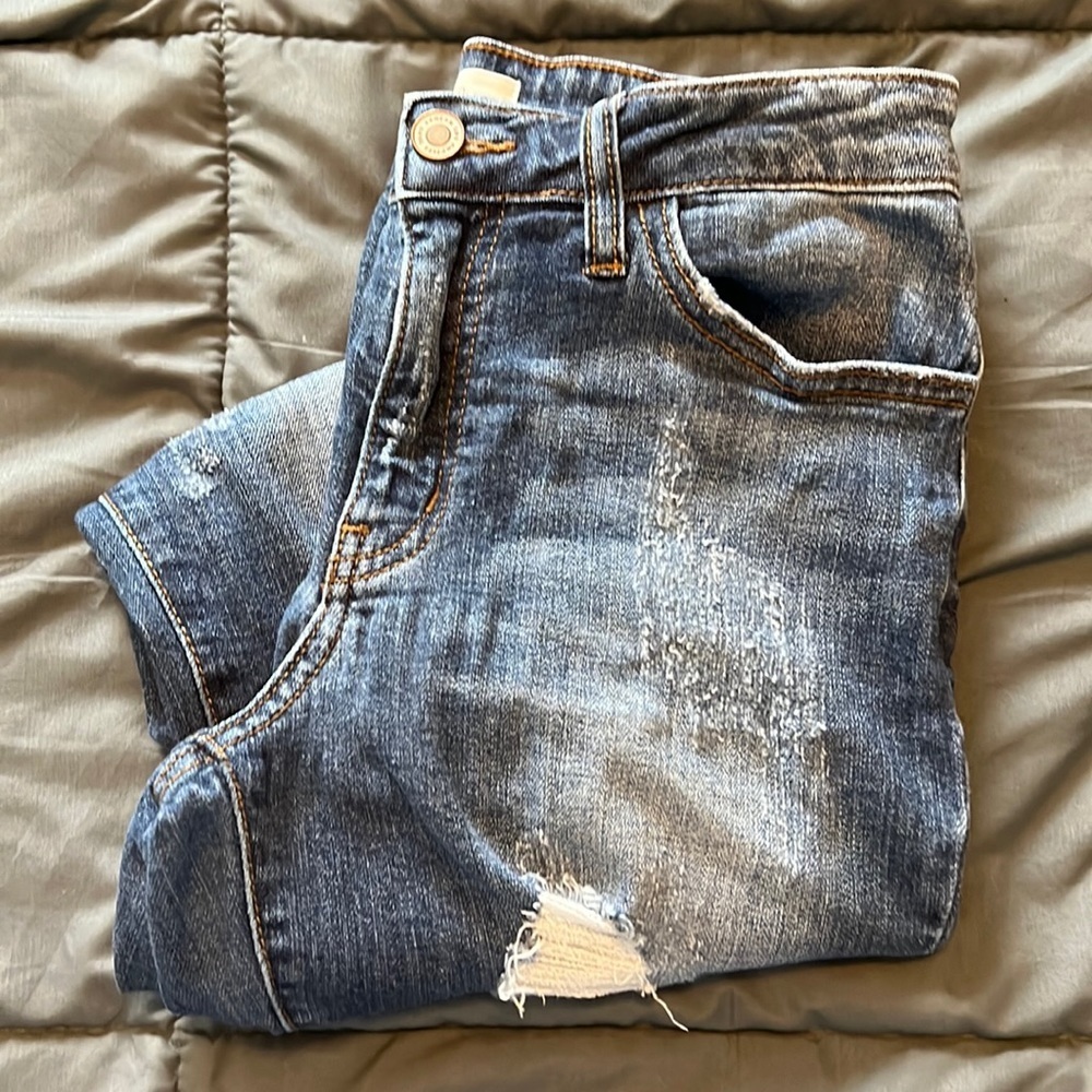 Kancan Distressed Skinny Jean Size 27